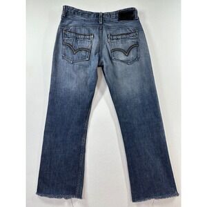 Vtg Levi's SilverTab Ltd Distressed Boot Jeans 32x34 (33x29) Frayed Grunge Y2K‎